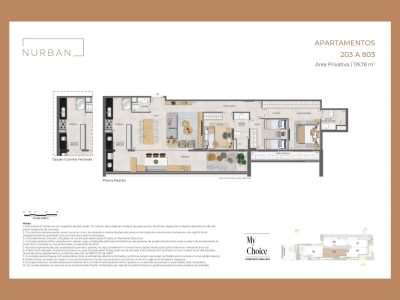 APARTAMENTOS 203 A 803